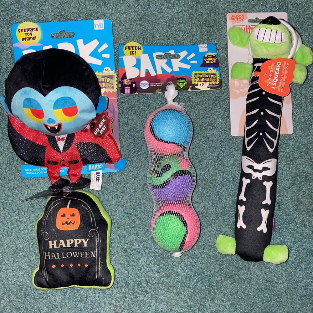 Halloween Dog Toy Bundle!